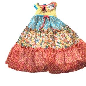 Tiered colorful dress | 3T